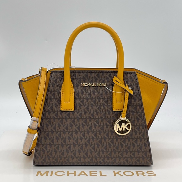 Michael Kors Avril Small TZ Satchel Bag - Picture 1 of 10